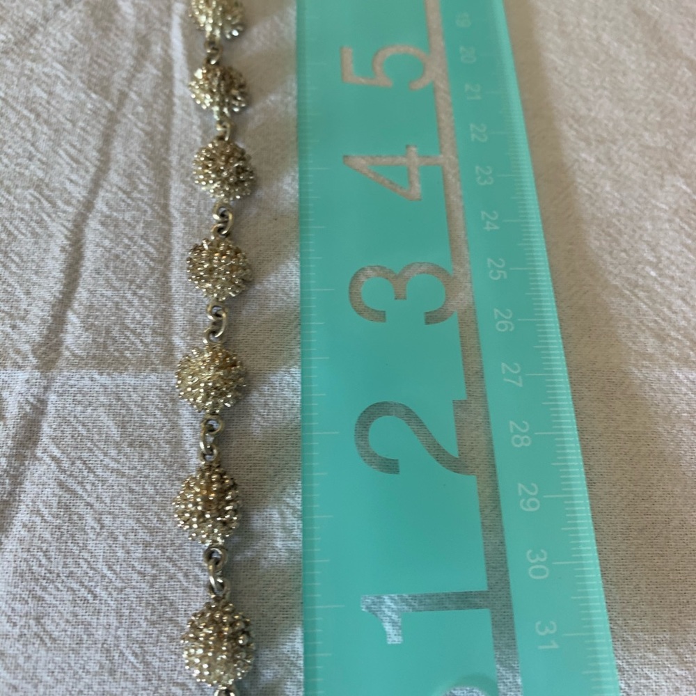 Silver burst bracelet